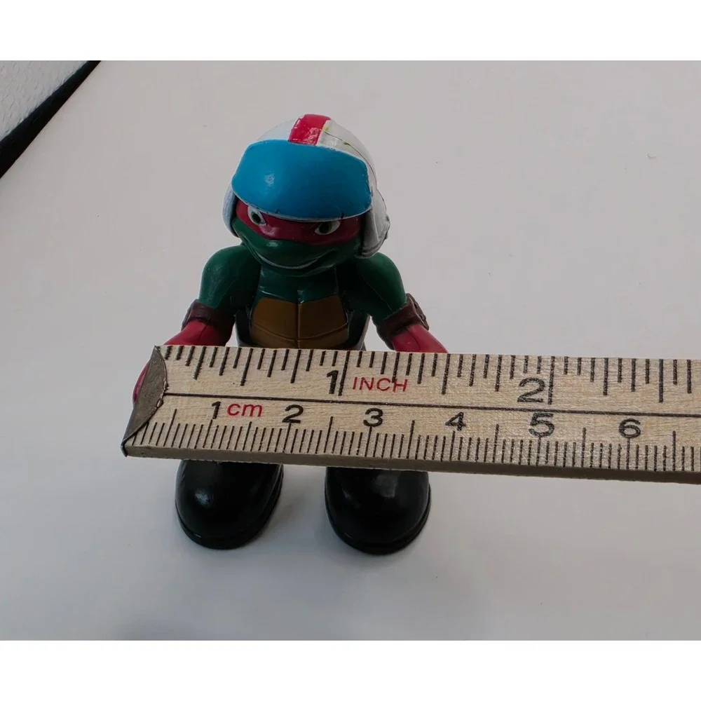 TMNT Half-Shell Heroes Raphael Figure Red Gloves Helmet 2014 Playmates